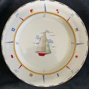 Habitat Americana ‘Regatta’ dinner plates